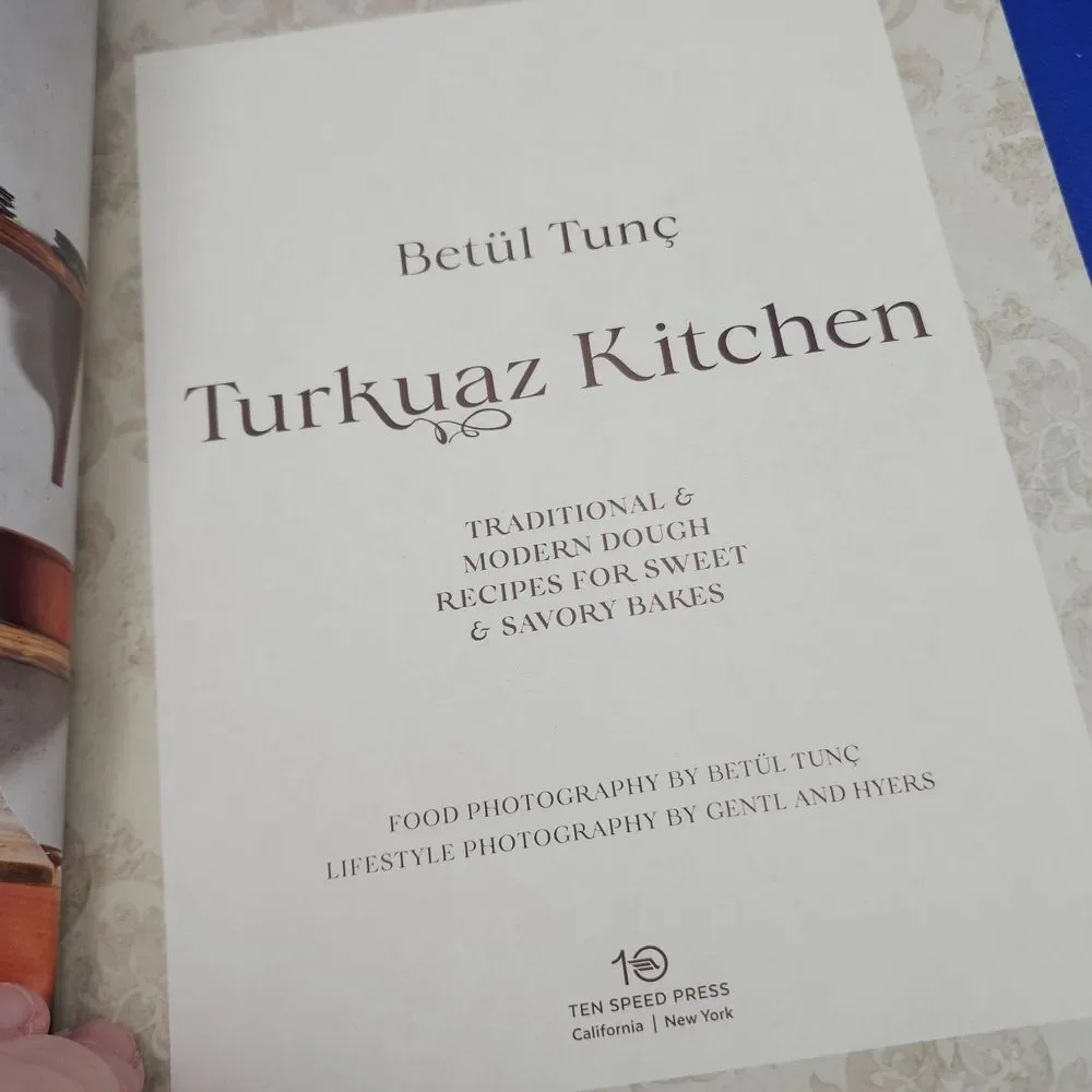 Turkuaz Kitchen Traditional and‎ Modern Dough Recipes Cookbook Hardcover